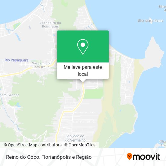 Reino do Coco mapa