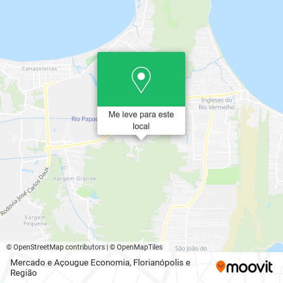 Mercado e Açougue Economia mapa