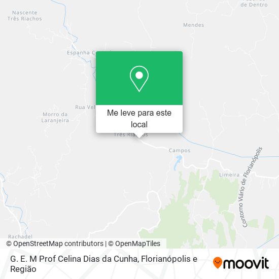 G. E. M Prof Celina Dias da Cunha mapa