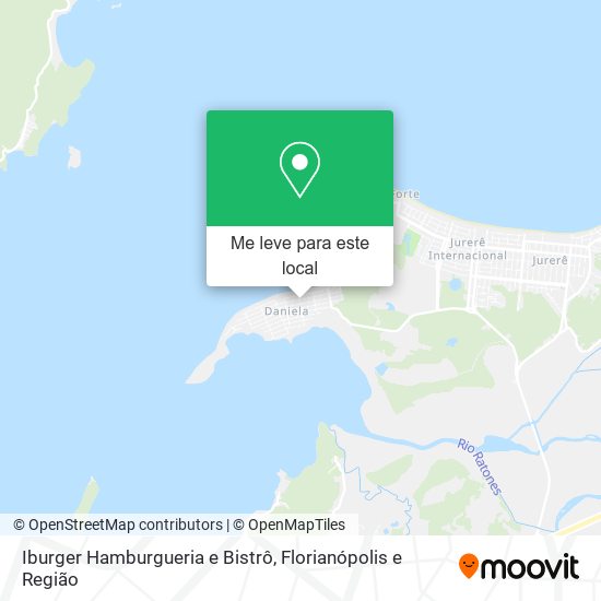 Iburger Hamburgueria e Bistrô mapa