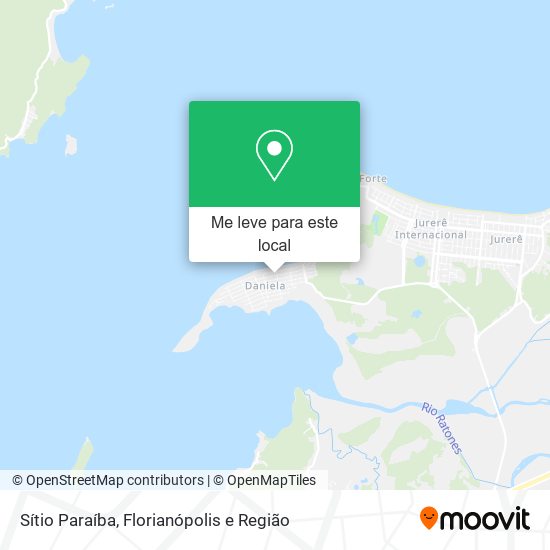 Sítio Paraíba mapa