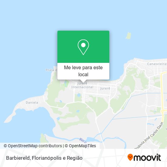 Barbiereld mapa