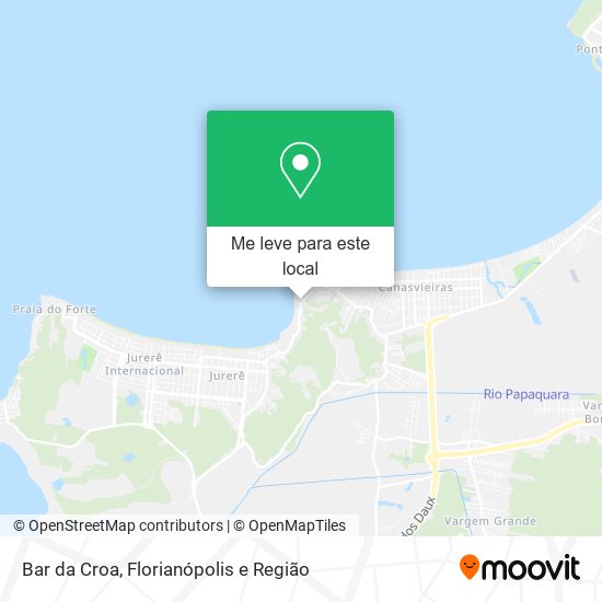 Bar da Croa mapa
