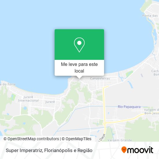 Super Imperatriz mapa