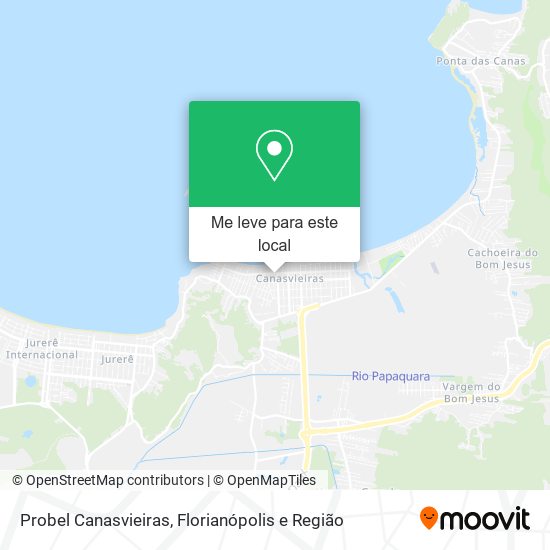 Probel Canasvieiras mapa