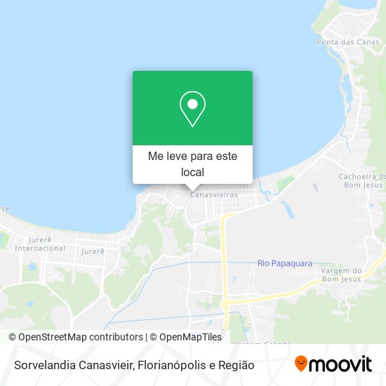 Sorvelandia Canasvieir mapa
