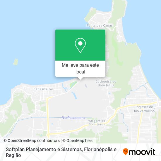 Softplan Planejamento e Sistemas mapa