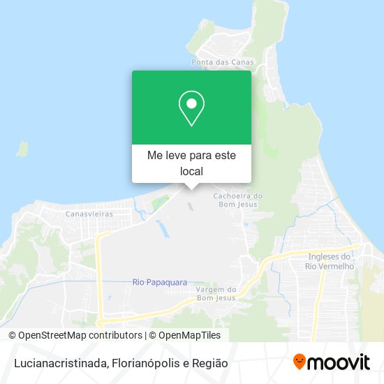 Lucianacristinada mapa