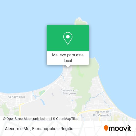 Alecrim e Mel mapa