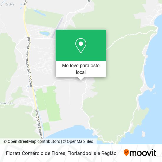 Floratt Comércio de Flores mapa
