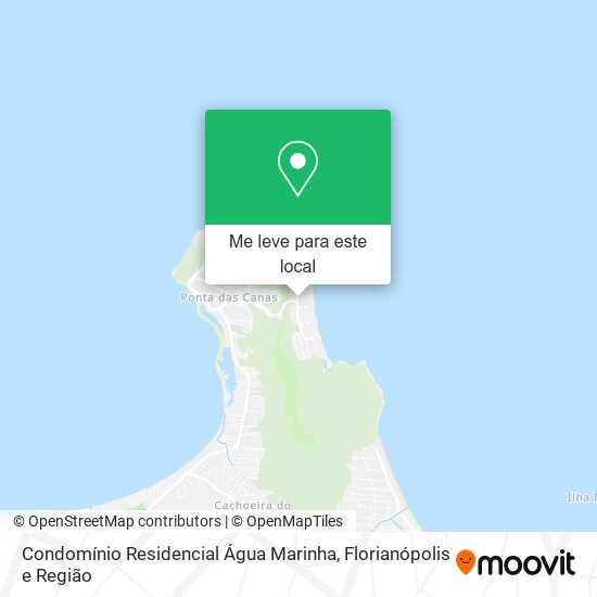 Condomínio Residencial Água Marinha mapa