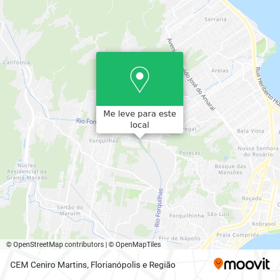 CEM Ceniro Martins mapa