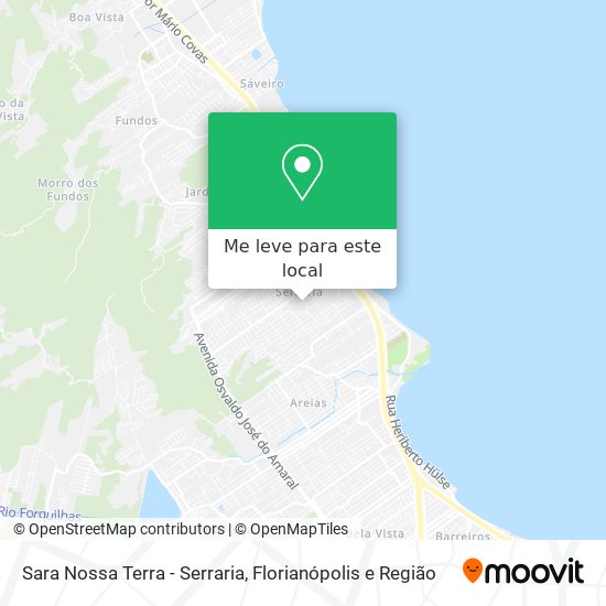 Sara Nossa Terra - Serraria mapa