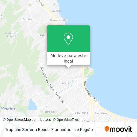 Trapiche Serraria Beach mapa