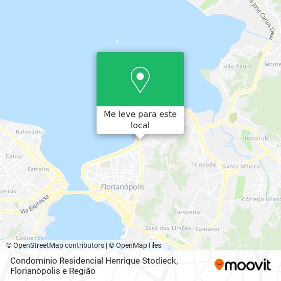 Condomínio Residencial Henrique Stodieck mapa
