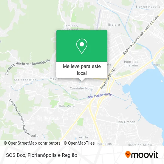 SOS Box mapa