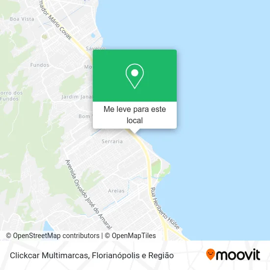 Clickcar Multimarcas mapa