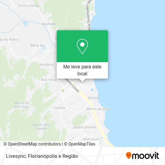 Livesync mapa