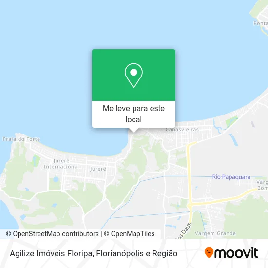 Agilize Imóveis Floripa mapa