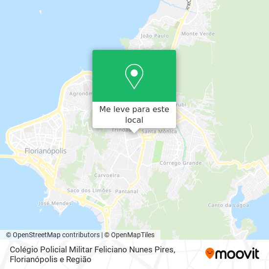 Colégio Policial Militar Feliciano Nunes Pires mapa