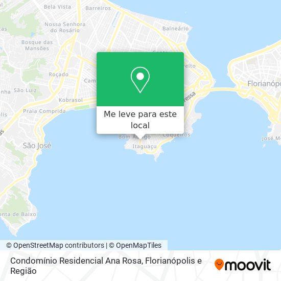 Condomínio Residencial Ana Rosa mapa