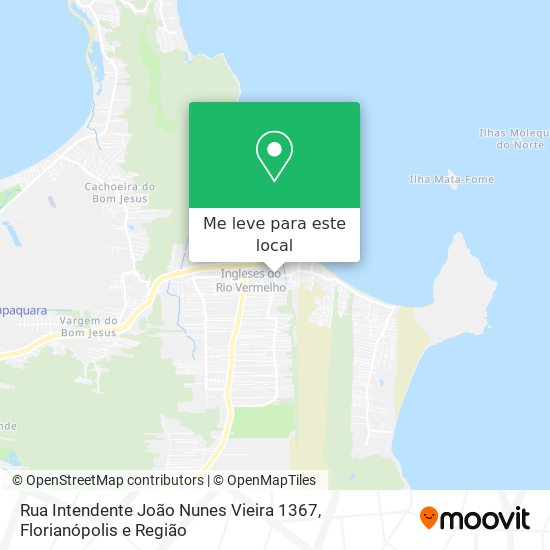 Rua Intendente João Nunes Vieira 1367 mapa