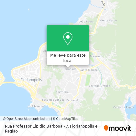 Rua Professor Elpídio Barbosa 77 mapa