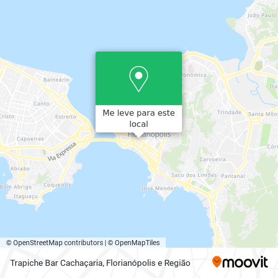 Trapiche Bar Cachaçaria mapa