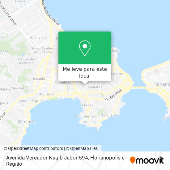 Avenida Vereador Nagib Jabor 594 mapa