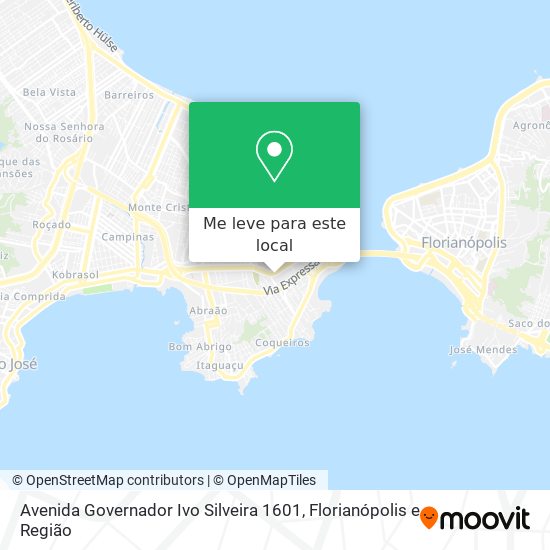 Avenida Governador Ivo Silveira 1601 mapa