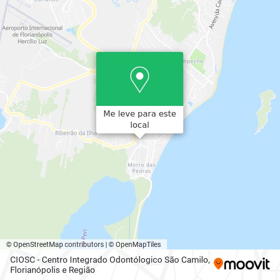 CIOSC - Centro Integrado Odontólogico São Camilo mapa