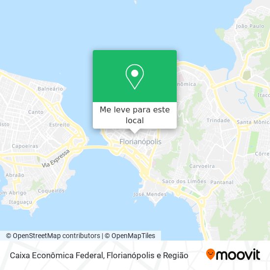 Caixa Econômica Federal mapa