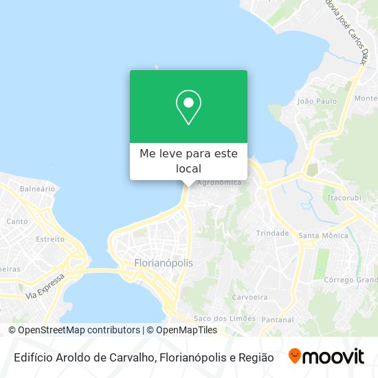 Edifício Aroldo de Carvalho mapa