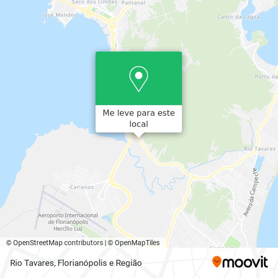 Rio Tavares mapa