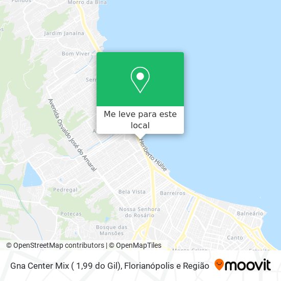 Gna Center Mix ( 1,99 do Gil) mapa