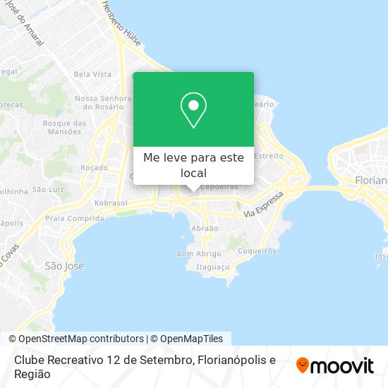 Clube Recreativo 12 de Setembro mapa