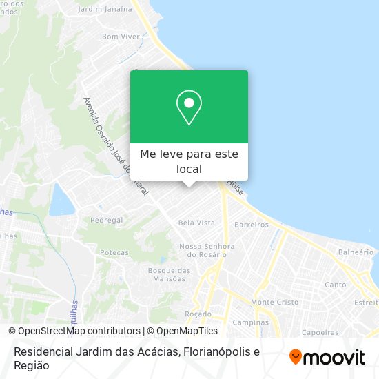 Residencial Jardim das Acácias mapa
