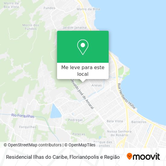 Residencial Ilhas do Caribe mapa