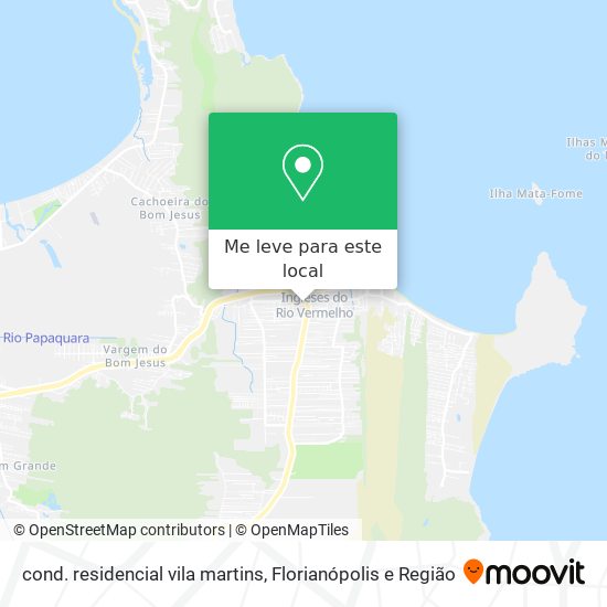 cond. residencial vila martins mapa
