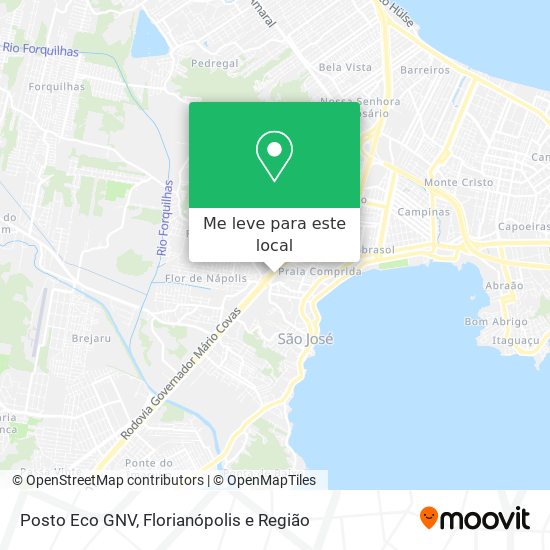 Posto Eco GNV mapa