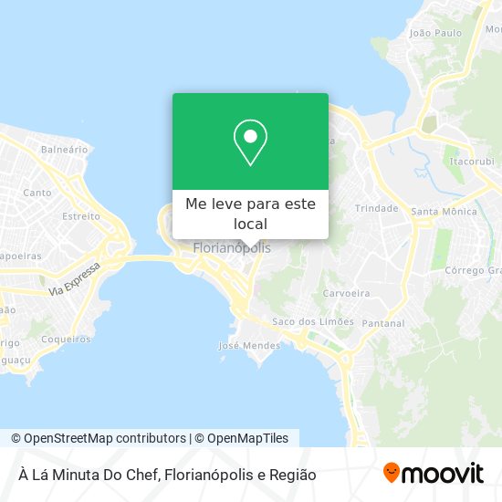 À Lá Minuta Do Chef mapa