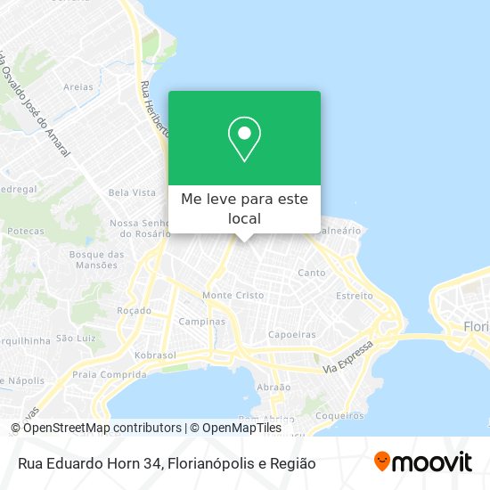 Rua Eduardo Horn 34 mapa