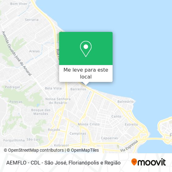 AEMFLO - CDL - São José mapa