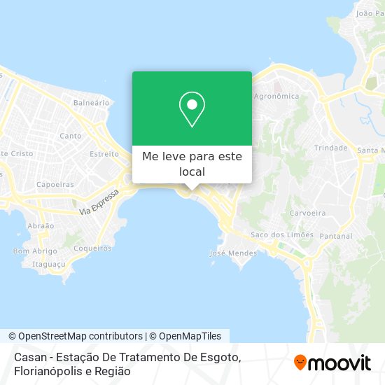Casan - Estação De Tratamento De Esgoto mapa