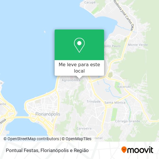 Pontual Festas mapa