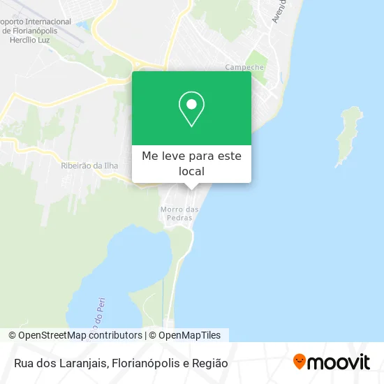 Rua dos Laranjais mapa