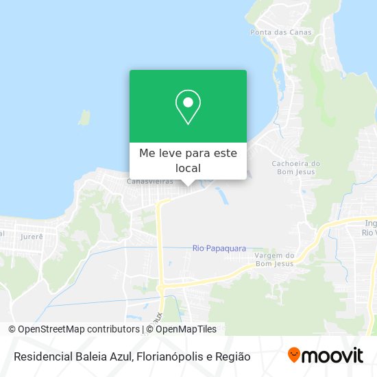 Residencial Baleia Azul mapa
