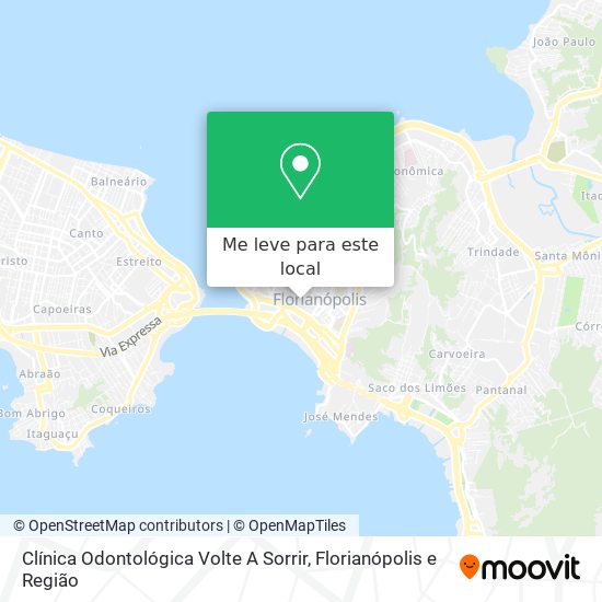 Clínica Odontológica Volte A Sorrir mapa