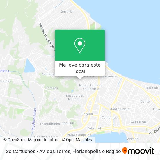 Só Cartuchos - Av. das Torres mapa