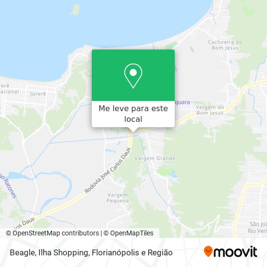 Beagle, Ilha Shopping mapa
